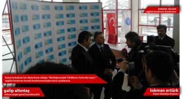 Kazan belediye başkanı Lokman Ertürk Basın açıklaması